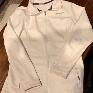 White Columbia Hardshell Jacket